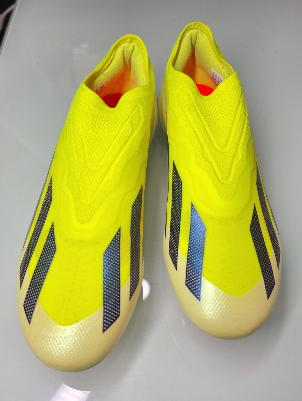 adidas X Crazyfast Elite Laceless FG Soccer Cleats Yellow Black